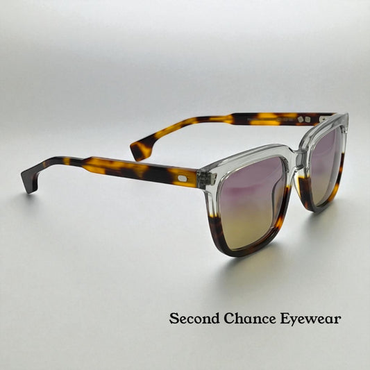 Entourage of 7 Los Angeles “Harrison” w/New Grey to Yellow Custom Gradient Lenses-Handmade in Japan
