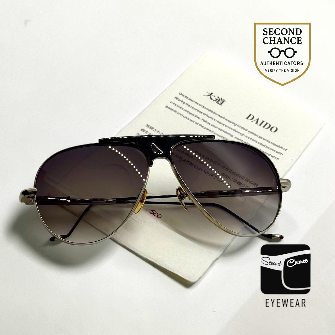 Jacques Marie Mage DAIDO Silver Kyosho Titanium Sunglasses-Full Kit-Ltd. 500