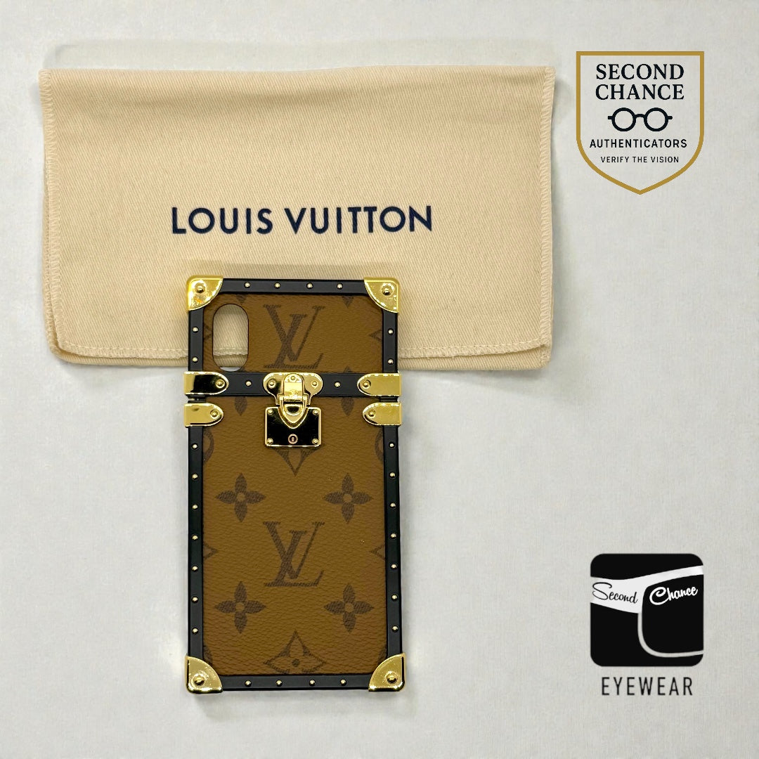 Louis Vuitton Monogram Trunk iPhone Case Classic Canvas Authentic