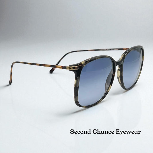 Stetson Zyloware 016 Polyware Vintage Sunglasses w/New Gradient Blue Custom Tinted Lenses