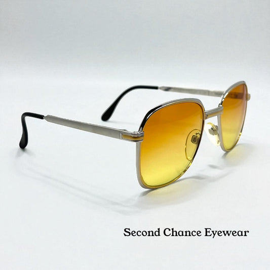 NiGuRa 586-Düsseldorf Germany NiGuRaFlex Vintage Sunglasses w/New Gradient Tinted Custom Lenses-54mm