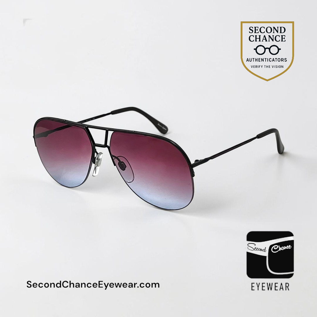 Charmant 4312 Aviator Vintage Sunglasses-New Gradient Custom Lenses-Japan