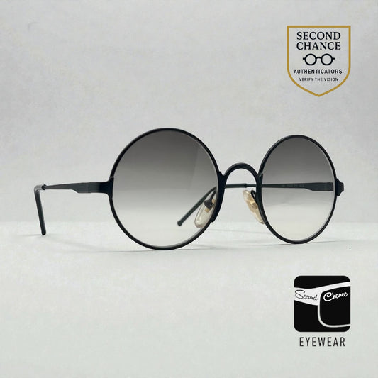 Gianfranco Ferré GFF 23-Vintage Round Sunglasses 50-21 Made in Italy
