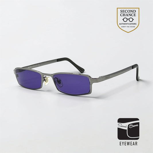 Versace MOD 1041 Vintage Y2K Sunglasses-New Purple Tinted Custom Lenses