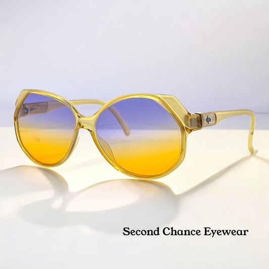 CHRISTIAN DIOR 2255 20 – Vintage Sunglasses w/New,  Custom Gradient Lenses-Germany