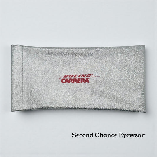 1980s Carrera × Boeing Collection Silver Eyewear Case-Deadstock Vintage