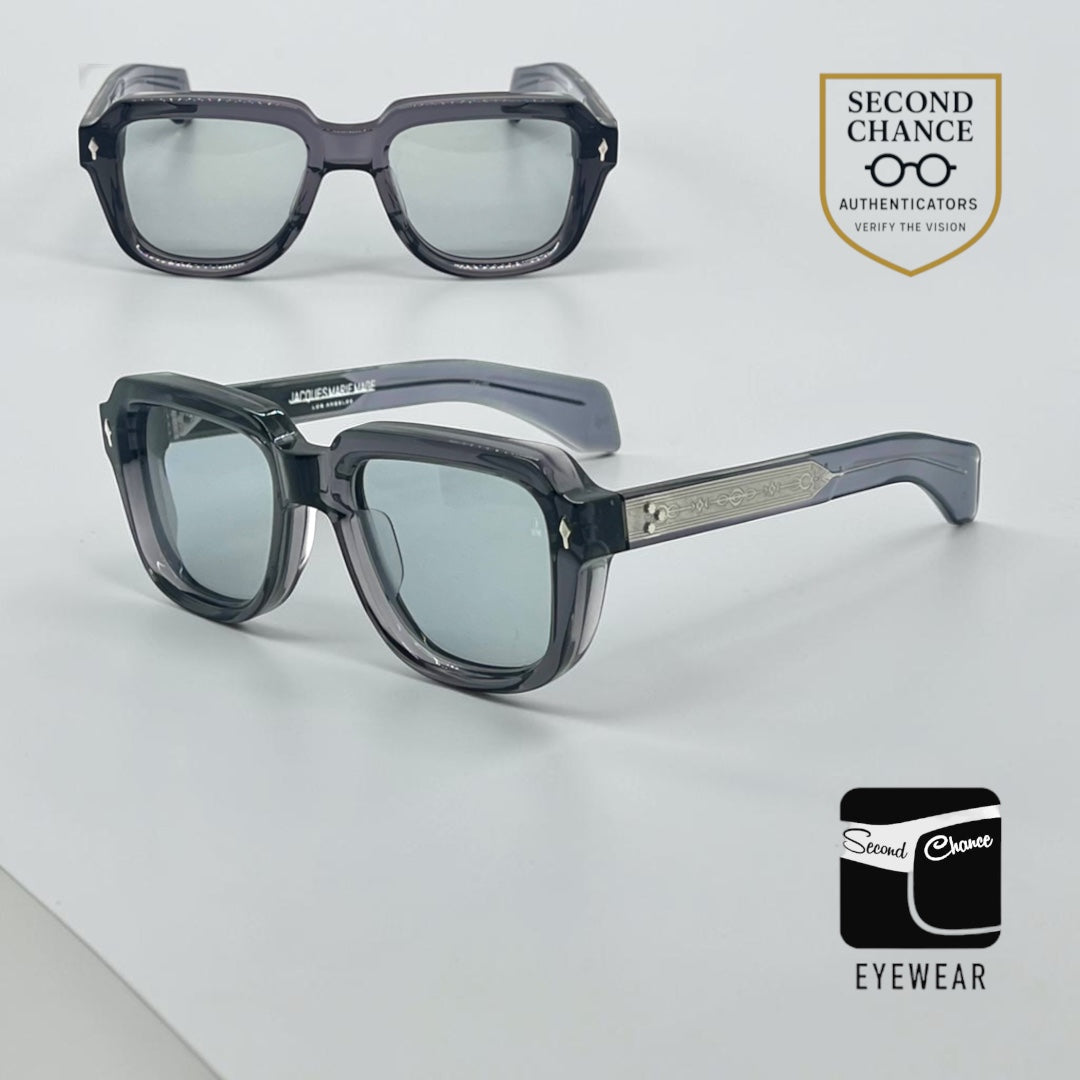 Jacques Marie Mage TAOS in PEBBLE HOPPER Sunglasses-Ltd 100 Unworn/Full Kit-Japan