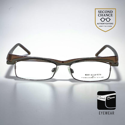 Neostyle EOS 11-152-Vintage Eyeglasses 50mm-Brown NOS Germany Optical Frame