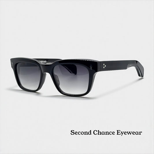 Jacques Marie Mage MOLINO In NOIR-w/New Gradient Custom Lenses-Ltd Batch of 500 pcs.