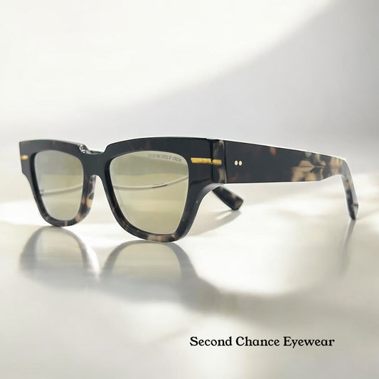Cutler and Gross M1349 C03 Handmade Sunglasses-Tortoise-54mm-New/Full Kit