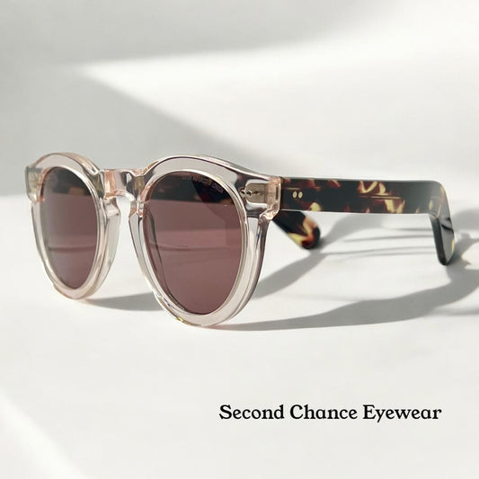Cutler and Gross CGSN 0734 Crystal/Tortoise Sunglasses-50mm-New/Unworn-Full Kit