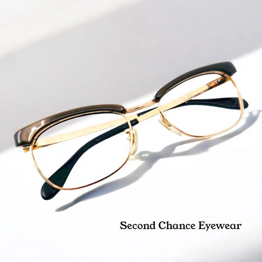 VINTAGE CAMBRIDGE 80/000 Gold Filled Eyeglass Frames-1960’s Era-Antique