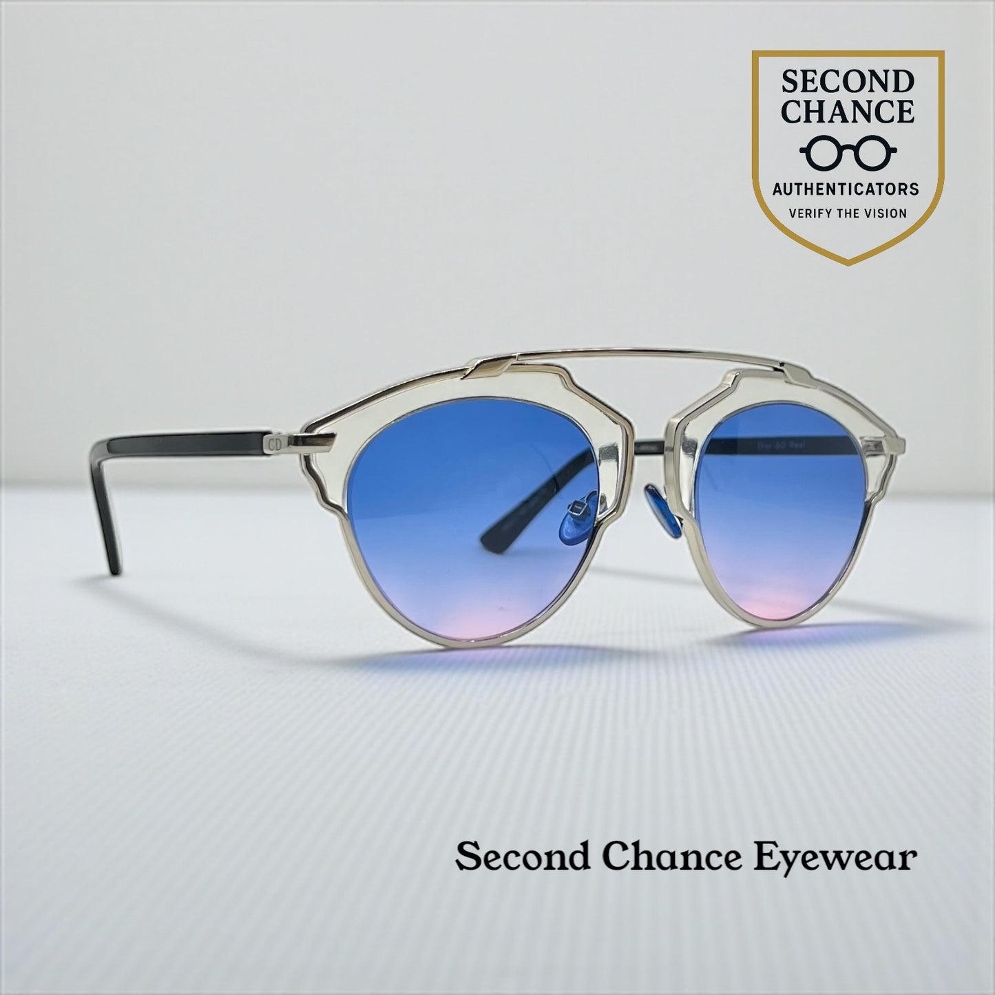 Christian Dior SO Real Sunglasses w/New Gradient Second Chance Customs-Unworn