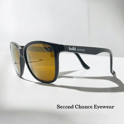 Bollé Acrylex 413 Vintage Sunglasses – Made in France – Amber Lenses – Rare - Deadstock