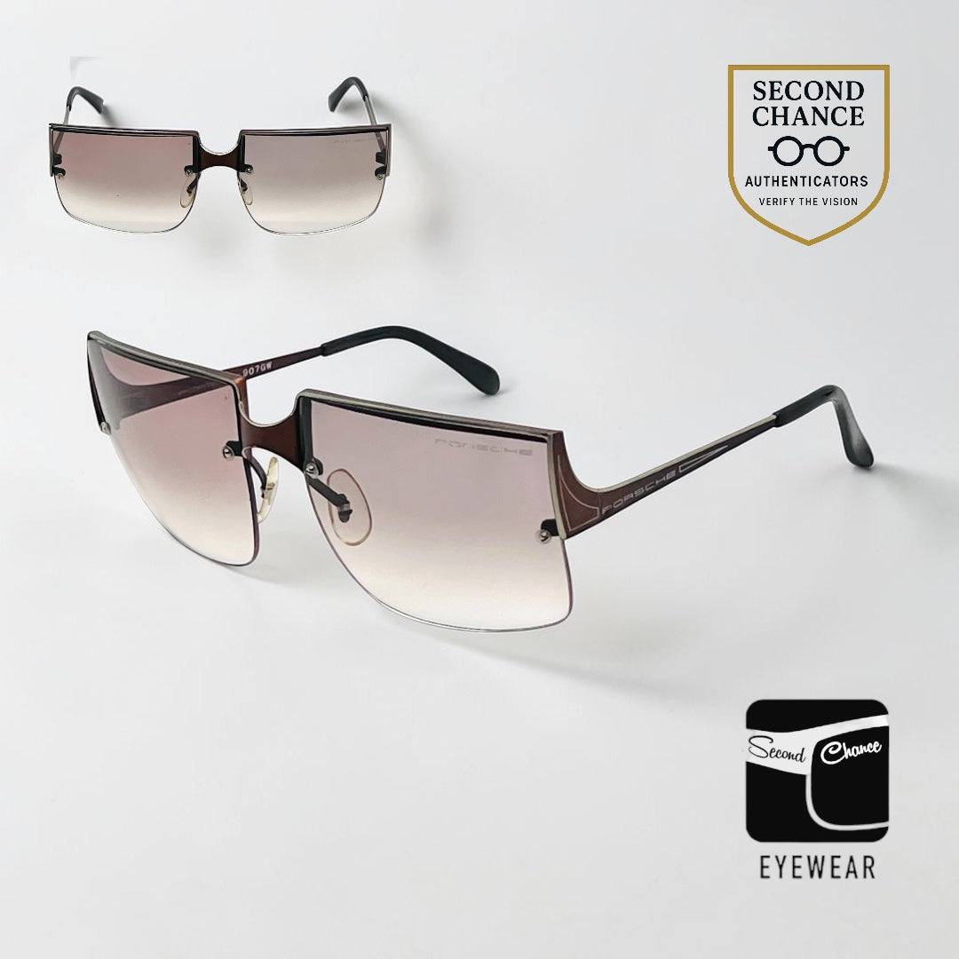 Porsche Design 907GW Unworn Rare 90s Shield Sunglasses Gradient-Japan