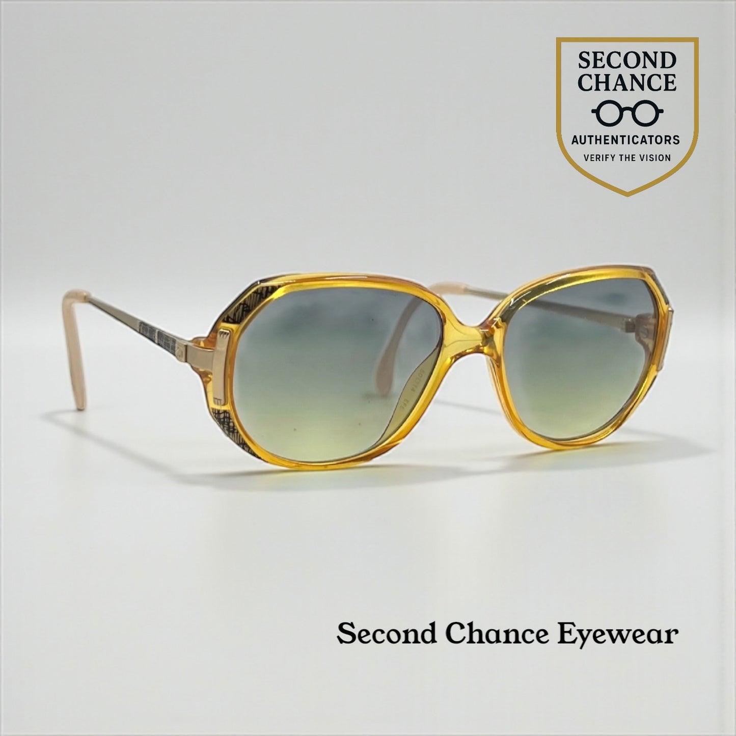 Zeiss Germany 3243 Vintage Sunglasses Deadstock w/New Gradient Custom Lenses