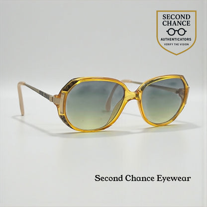 Zeiss Germany 3243 Vintage Sunglasses Deadstock w/New Gradient Custom Lenses