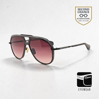 Jacques Marie Mage LOCKHEED BLACK-Titanium Sunglasses-Ltd 400-Full Kit