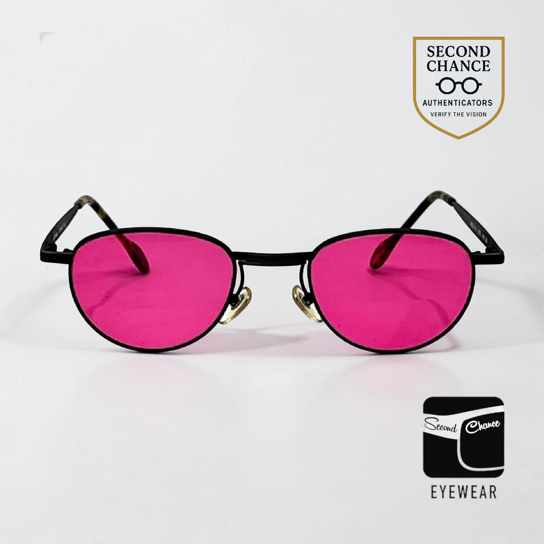 Revue Mod. 511 070-Metal Vintage Sunglasses-New Custom Pink Custom Lenses-Unworn