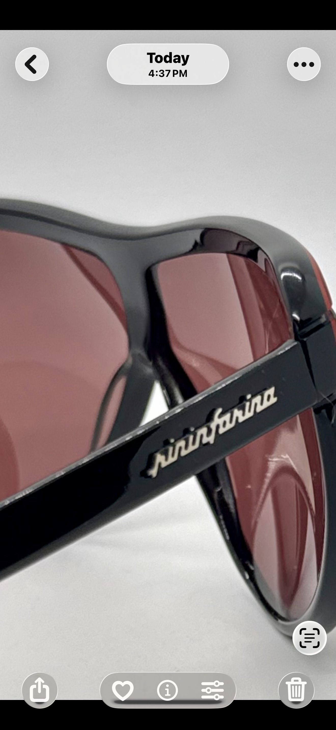 Persol Ratti PF-801 Pininfarina Shield Sunglasses-Vintage Deadstock-Italy