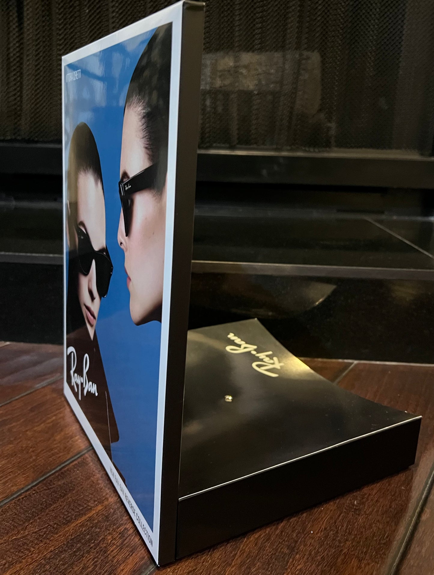 Ray-Ban “REVERSE COLLECTION” L-Shape Retail Counter Display Stand-Mint Condition