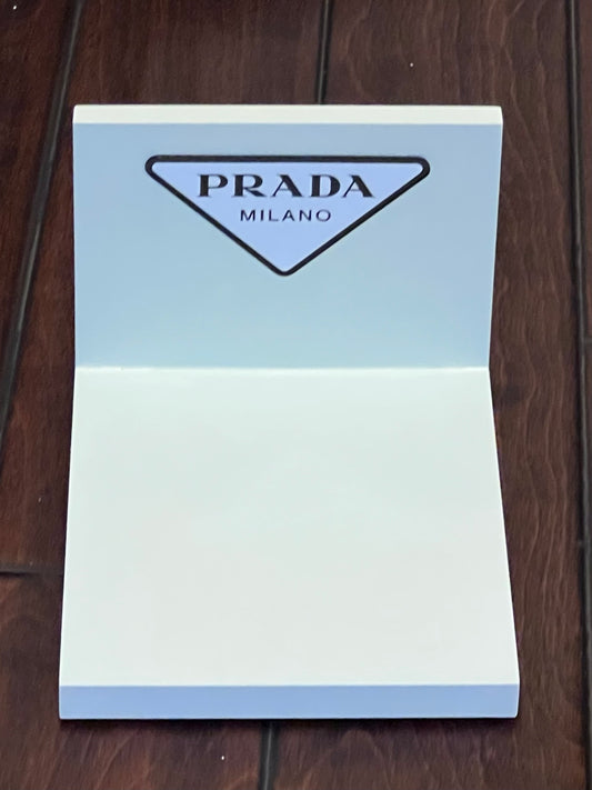 PRADA “L-Shaped” Counter Display Magnetic Logo-BRAND NEW-Retail Branded Display