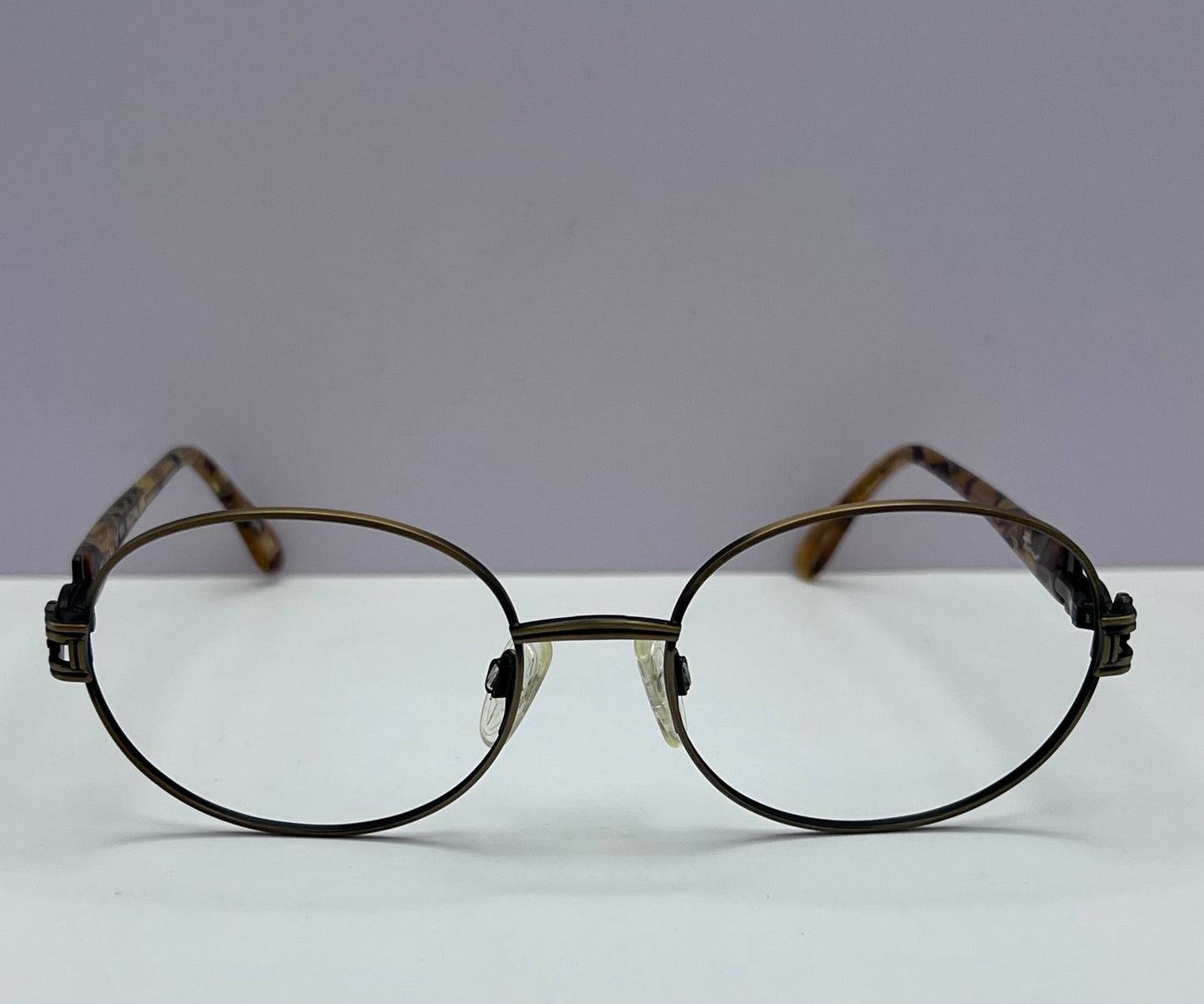 VINTAGE TURA EYEWEAR FRAMES-Mod.788 BRN 55-18 135 ITALY-NEW/OLD STOCK-NEVER WORN