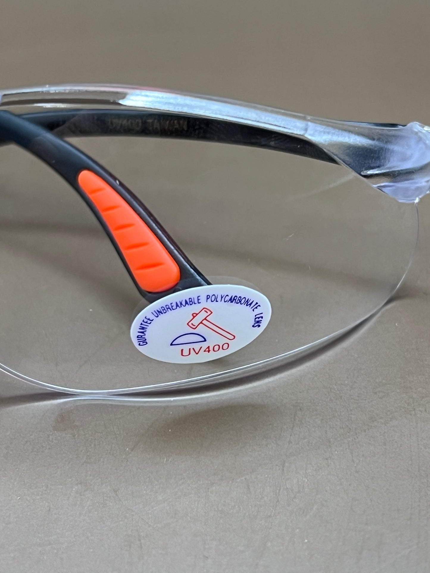 Safety Work Glasses/Anti Fog/UV400 Eye Protection-Unbreakable Polycarbonate Lens