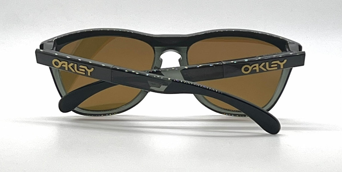Oakley Frogskins Range OO9284-0855 Olive Green Sunglasses-Orange Prizm Lennses-Unworn