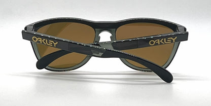 Oakley Frogskins Range OO9284-0855 Olive Green Sunglasses-Orange Prizm Lennses-Unworn