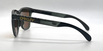 Oakley Frogskins Range OO9284-0855 Olive Green Sunglasses-Orange Prizm Lennses-Unworn