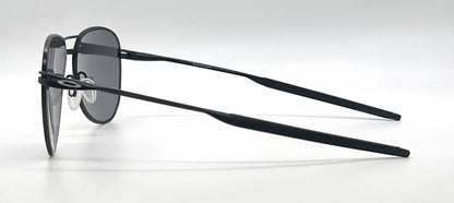 Oakley Contrail OO4147-0157 Satin Black Aviator-Prizm Grey Lenses-Unworn