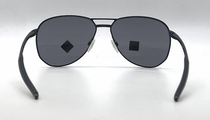 Oakley Contrail OO4147-0157 Satin Black Aviator-Prizm Grey Lenses-Unworn