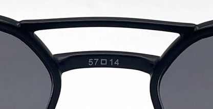 Oakley Contrail OO4147-0157 Satin Black Aviator-Prizm Grey Lenses-Unworn