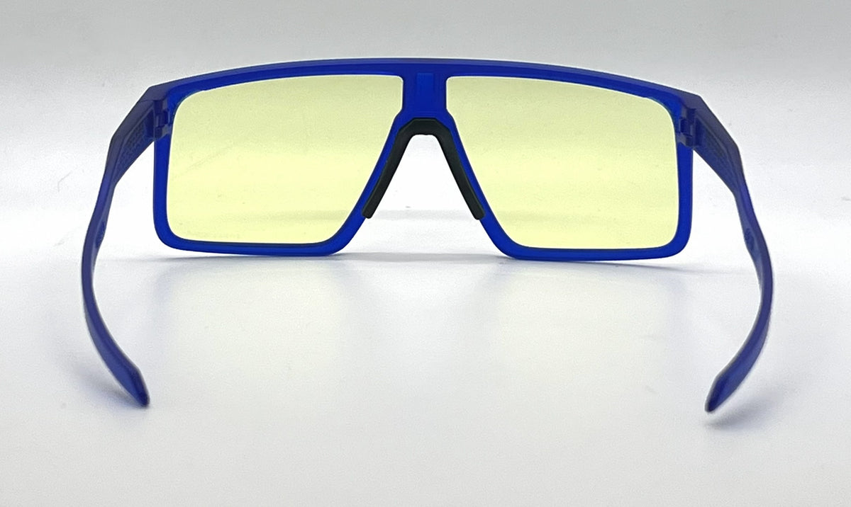 Oakley Helux OO9285-0361 Matte Crystal Blue Gaming Glasses-Prizm Gaming Lenses-Unworn