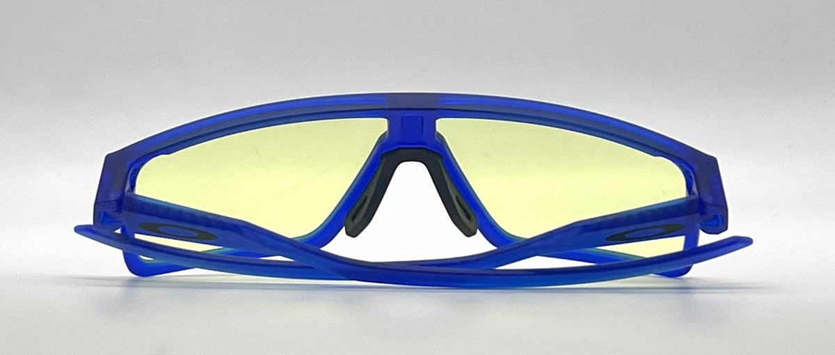 Oakley Helux OO9285-0361 Matte Crystal Blue Gaming Glasses-Prizm Gaming Lenses-Unworn