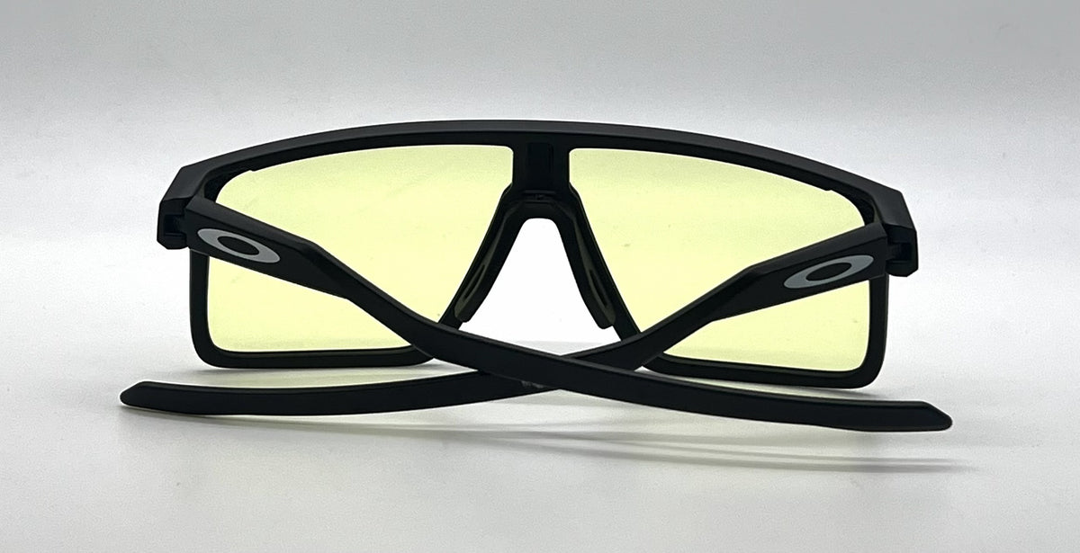 Oakley Helux OO9285-0161 Matte Black Gaming Glasses-Prizm Gaming Lenses-Unworn