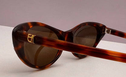 Emmanuelle Khanh Private Eyes Bejeweled Sunglasses EK501 S 18-New Berko’s Designs Lenses