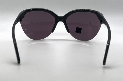 Oakley Trailing Point OO9447-0165 Polished Black Round Sunglasses-Prizm Road Black Lenses-Unworn