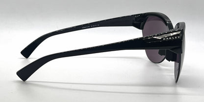 Oakley Trailing Point OO9447-0165 Polished Black Round Sunglasses-Prizm Road Black Lenses-Unworn