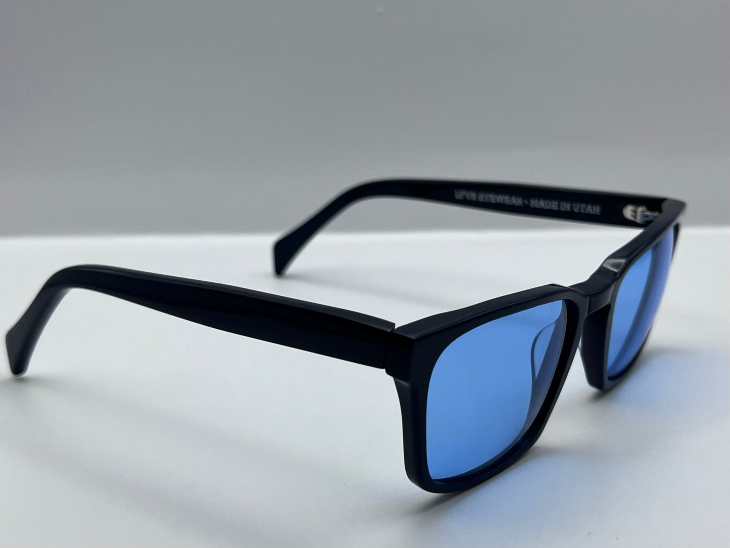 “JB” by LFVR Eyewear with BERKOS DESIGNS One-Of-A-Kind Custom Lenses