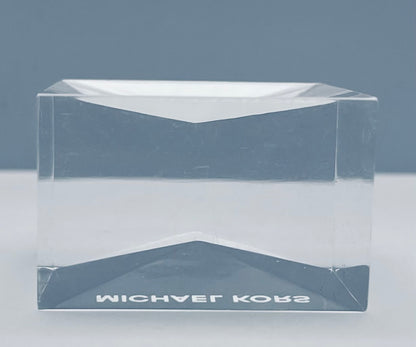 MICHAEL KORS-DOUBLE SIDED- BRANDED- GEOMETRIC - COUNTER CUBE / In-store Display