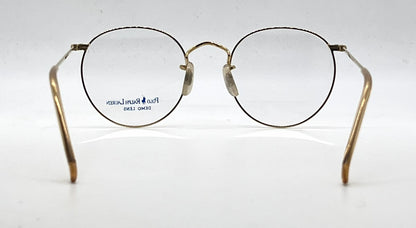 Polo Ralph Lauren Polo Classic X Gold Round Metal Eyeglasses-Unworn-Japan