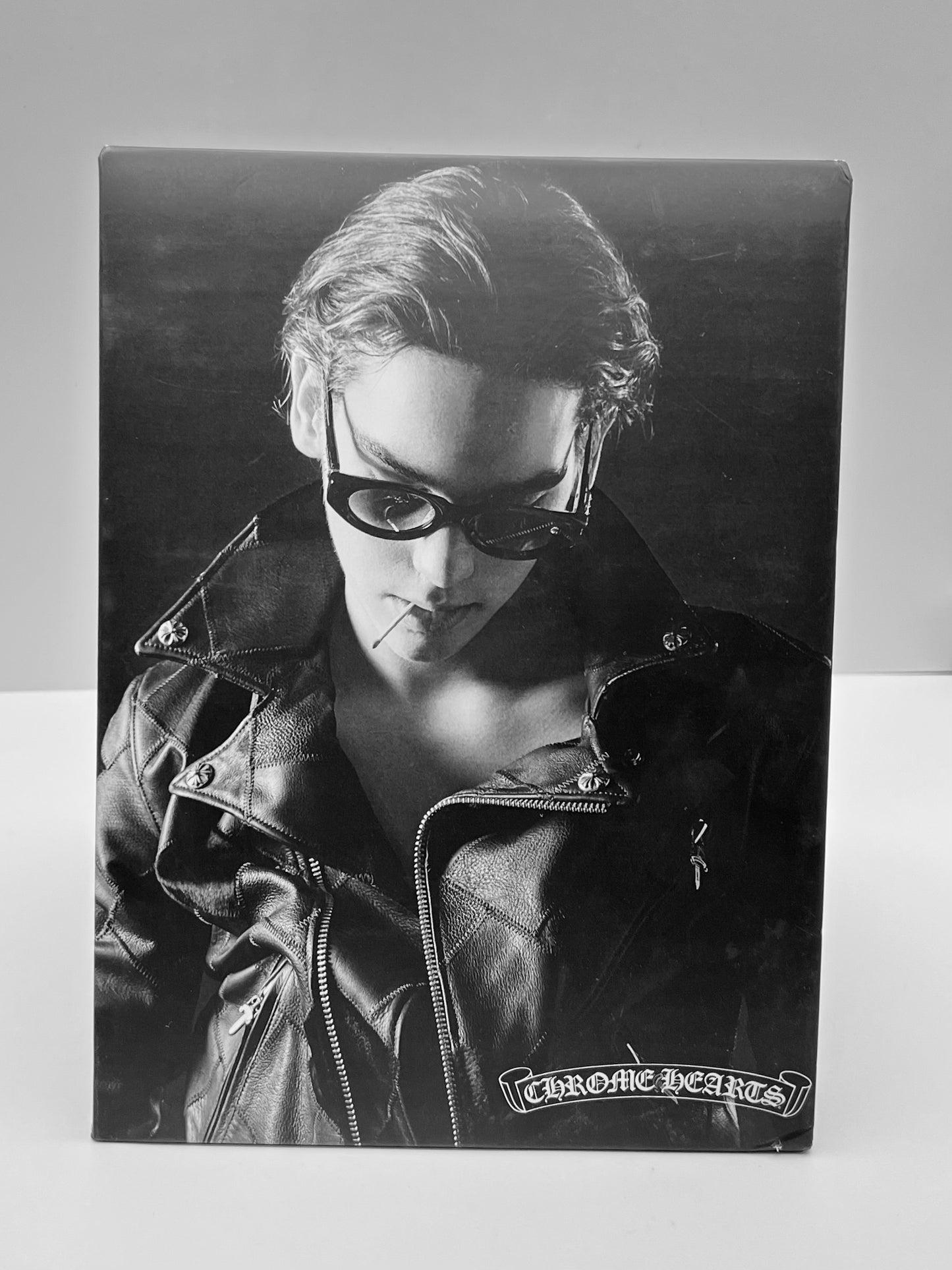 Chrome Hearts Retail V-Shaped Countertop Foldout Display- B&W Double Sided- RARE