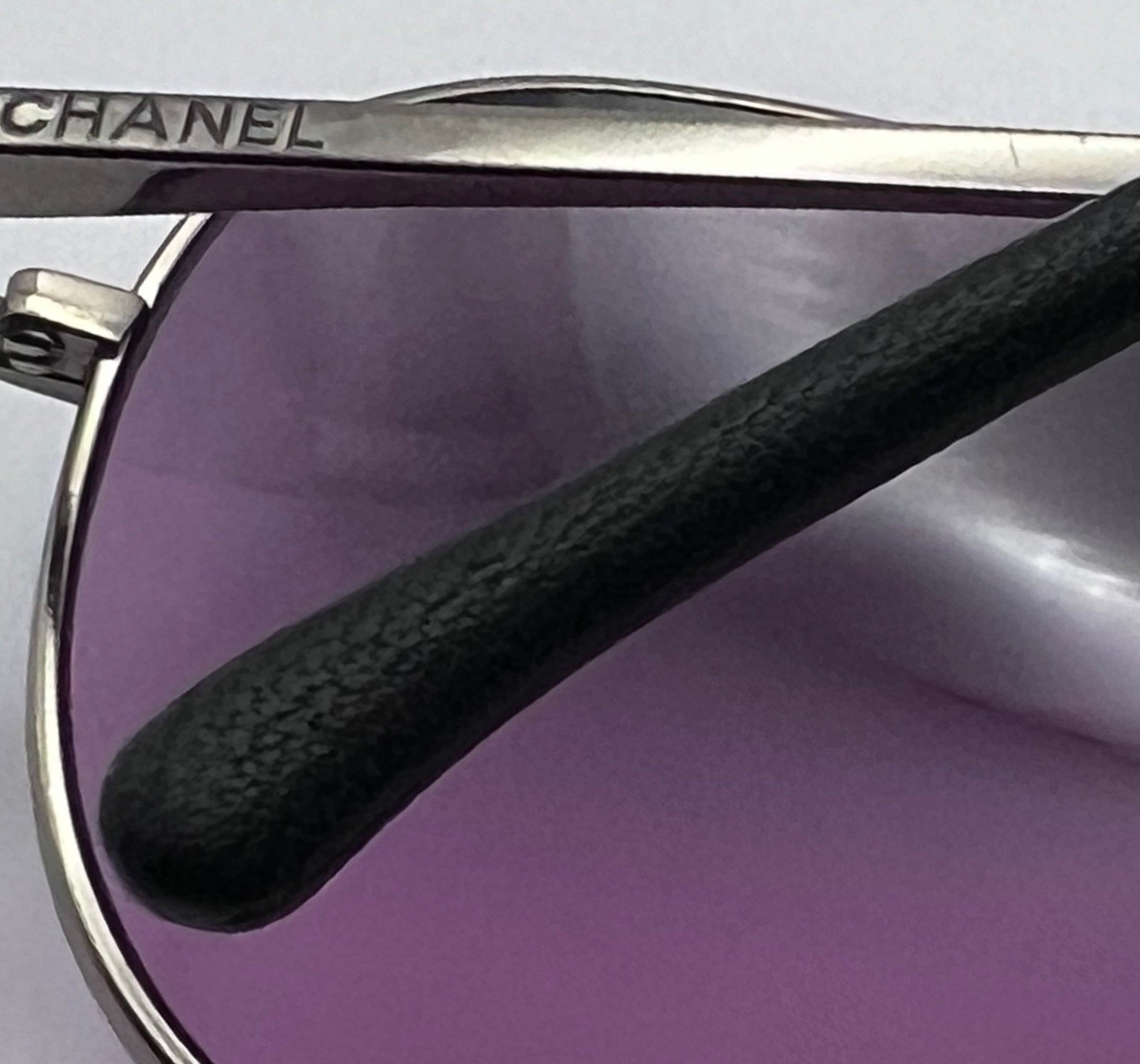 Chanel 4189TQ C117/13 Pink Gold Pilot Sunglasses | PRETAVOIR - Pretavoir