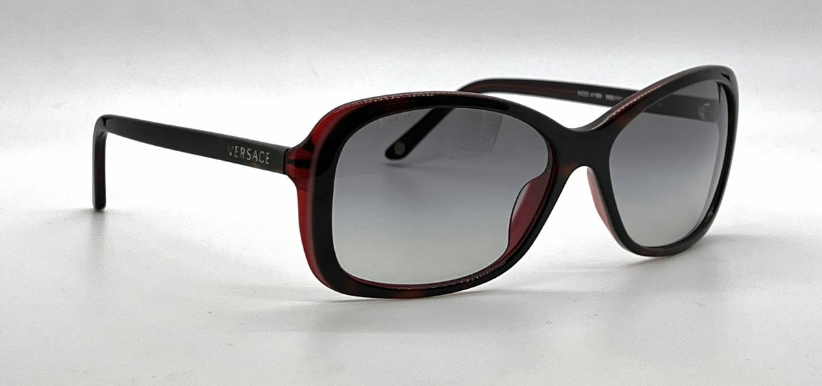 Versace VE4189 886/11 Havana Red Grey Fade-Unworn-Italy