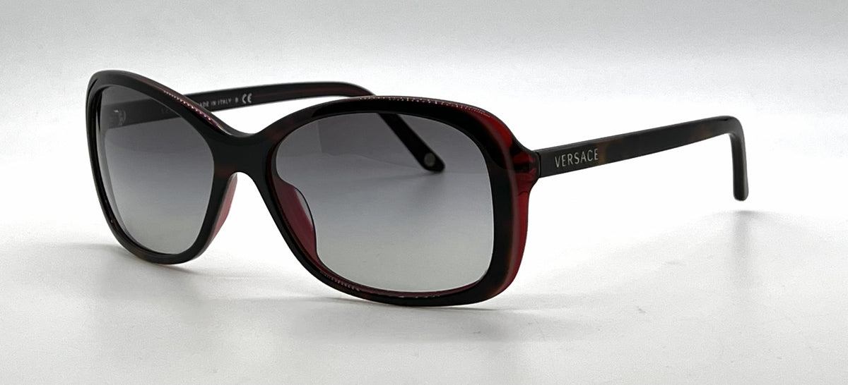 Versace VE4189 886/11 Havana Red Grey Fade-Unworn-Italy