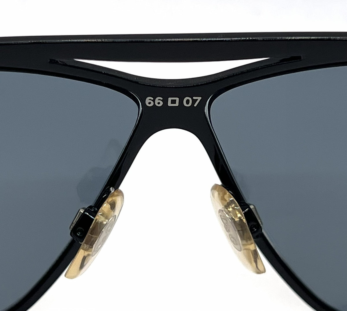 D&G 6004 01/87 Aviator-Vintage Sunglasses Dark Grey/Smoke Lenses-Unworn