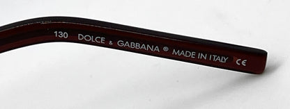 Dolce and Gabbana DG830S 731 Aviator-Vintage Sunglasses Gunmetal Brown-Unworn