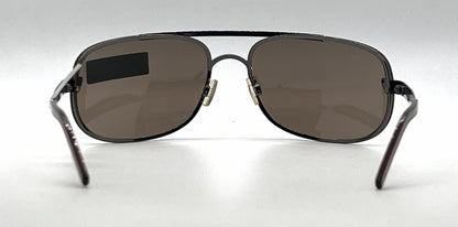 Dolce and Gabbana DG830S 731 Aviator-Vintage Sunglasses Gunmetal Brown-Unworn